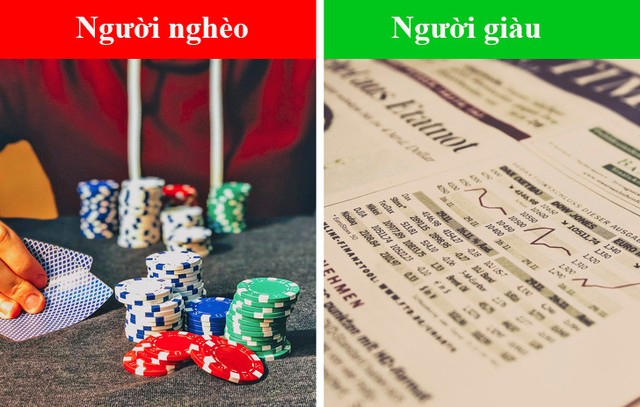 10 thói quen khác biệt giữa người giàu với người nghèo ảnh 1 10 thói quen khác biệt giữa người giàu với người nghèo ảnh 1