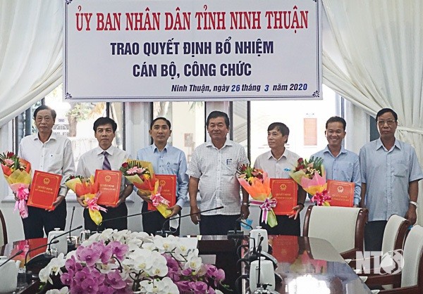 Điều động, bổ nhiệm nhân sự ba tỉnh Quảng Ninh, Long An, Ninh Thuận ảnh 1 Điều động, bổ nhiệm nhân sự ba tỉnh Quảng Ninh, Long An, Ninh Thuận ảnh 1