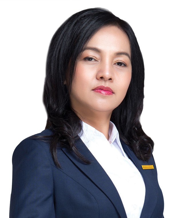 Bà Nguyễn Đức Thạch Diễm, Tổng giám đốc Sacombank.