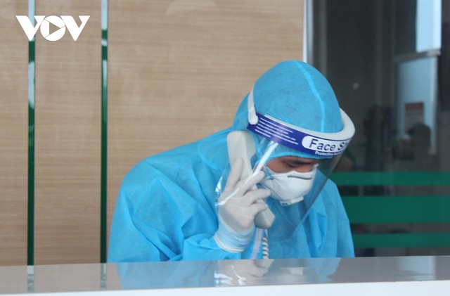 Khu vực cách ly tại Bệnh viện Bệnh Nhiệt đới Trung ương. (Ảnh minh họa).