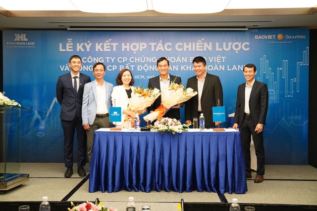 Khải Hoàn Land và BVSC ký kết hợp tác chiến lược toàn diện.