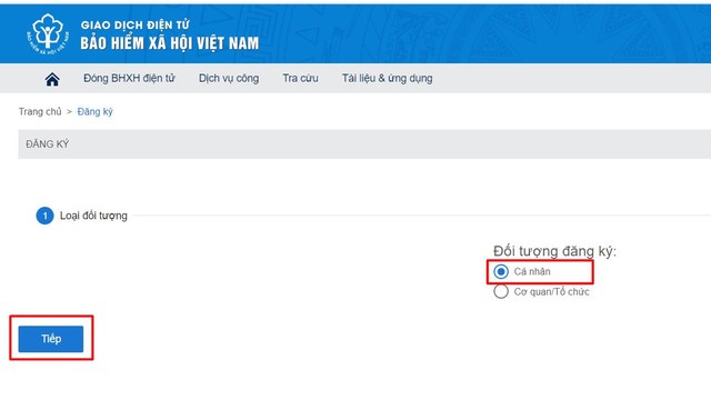 Màn hình đăng ký. Màn hình đăng ký.