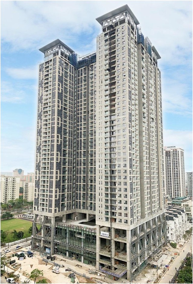 Công trường dự án The Zei quy củ, ngăn nắp và sạch sẽ.