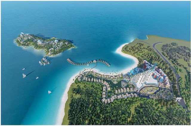 Phối cảnh Dự án Crystal Holidays Marina Phú Yên.