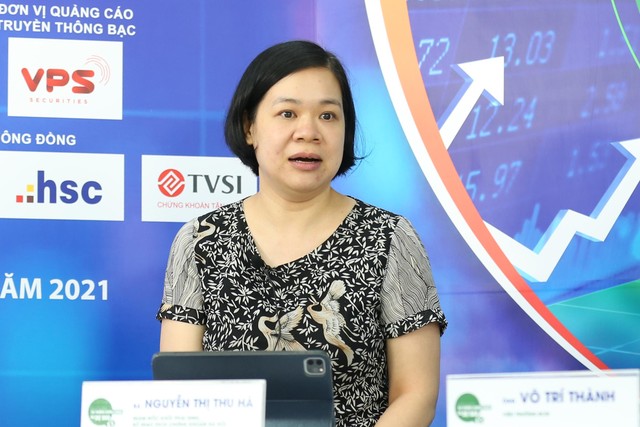 Bà Nguyễn Thị Thu Hà, Giám đốc phòng thị trường phái sinh, Sở Giao dịch Chứng khoán Hà Nội Bà Nguyễn Thị Thu Hà, Giám đốc phòng thị trường phái sinh, Sở Giao dịch Chứng khoán Hà Nội