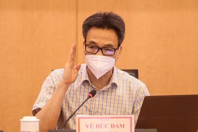 Phó Thủ tướng Vũ Đức Đam phát biểu chỉ đạo tại buổi làm việc với Hà Nội (Ảnh: Thành Trung). Phó Thủ tướng Vũ Đức Đam phát biểu chỉ đạo tại buổi làm việc với Hà Nội (Ảnh: Thành Trung).