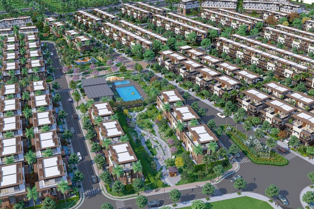 Phối cảnh giai đoạn 1 phát triển theo mô hình compound của Izumi City đang được giới thiệu ra thị trường. Phối cảnh giai đoạn 1 phát triển theo mô hình compound của Izumi City đang được giới thiệu ra thị trường.