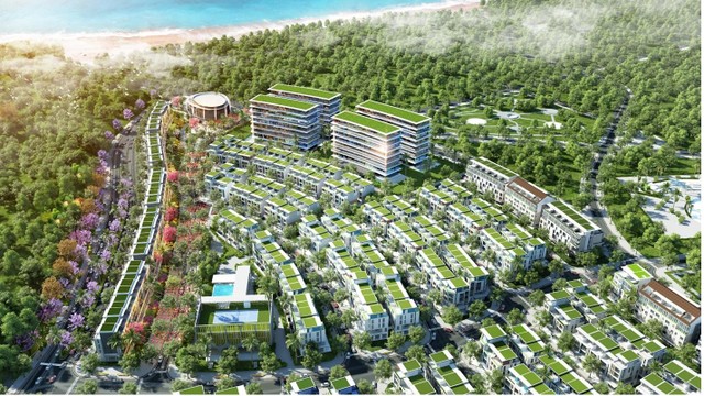 Phối cảnh một góc khu đô thị Meyhomes Capital Phú Quốc với các sản phẩm biệt thự, nhà phố. Phối cảnh một góc khu đô thị Meyhomes Capital Phú Quốc với các sản phẩm biệt thự, nhà phố.