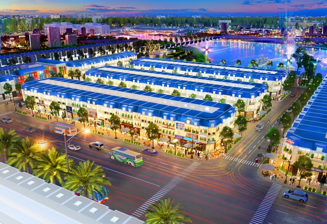 Không gian sống hiện đại của 5F Capella ngay trung tâm thị xã Tân Uyên.