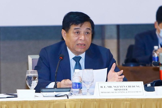 Bộ trưởng Nguyễn Chí Dũng. Bộ trưởng Nguyễn Chí Dũng.