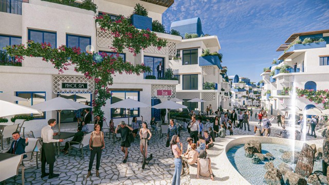 The Santo Port cửa ngõ thương mại của Hon Thom Paradise Island. Ảnh minh họa Sun Property. The Santo Port cửa ngõ thương mại của Hon Thom Paradise Island. Ảnh minh họa Sun Property.