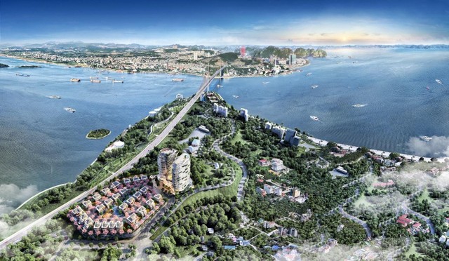 Với thiết kế kiến trúc độc đáo, dự án vinh dự đạt giải thưởng Khu nghỉ dưỡng có thiết kế kiến trúc đẹp nhất Đông Nam Á năm 2018 tại The Dot Property Southeast Asia Awards 2018 (Ảnh: Phoenix Legend).