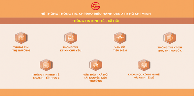 Hệ thống tổng hợp thông tin kinh tế xã hội.