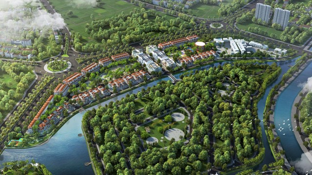 Tổng thể phối cảnh phân khu The Link thuộc khu đô thị sinh thái nghỉ dưỡng ven sông Sun Riverside Village tại Thanh Hóa. Ảnh phối cảnh minh họa. Tổng thể phối cảnh phân khu The Link thuộc khu đô thị sinh thái nghỉ dưỡng ven sông Sun Riverside Village tại Thanh Hóa. Ảnh phối cảnh minh họa.