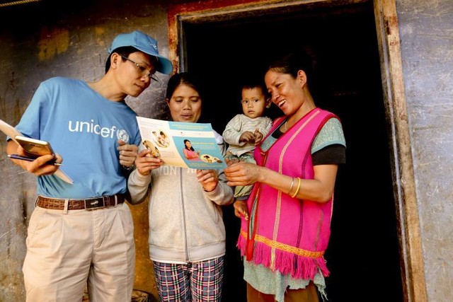 UNICEF nổi tiếng với khả năng giải quyết những thách thức chính mà trẻ em phải đối mặt thông qua phương pháp tiếp cận tích hợp. Ảnh: UNICEF Việt Nam. UNICEF nổi tiếng với khả năng giải quyết những thách thức chính mà trẻ em phải đối mặt thông qua phương pháp tiếp cận tích hợp. Ảnh: UNICEF Việt Nam.
