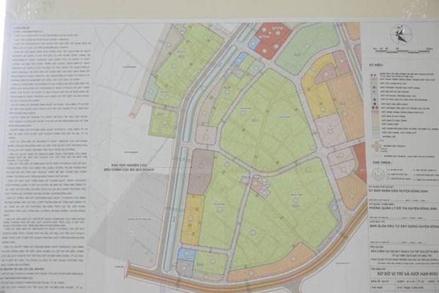 Hoàn thiện hạ tầng khu cây xanh, bãi đỗ xe kết hợp sinh hoạt văn hóa cộng đồng tại khu ao số 3 thôn Nhuế, xã Kim Chung”.(Ảnh: Minh Nghĩa/TTXVN). Hoàn thiện hạ tầng khu cây xanh, bãi đỗ xe kết hợp sinh hoạt văn hóa cộng đồng tại khu ao số 3 thôn Nhuế, xã Kim Chung”.(Ảnh: Minh Nghĩa/TTXVN).