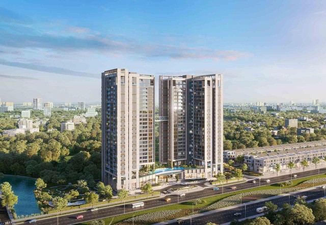 Khu đô thị Dragon City đã và đang được Phú Long hoàn thiện dần các dự án thành phần.