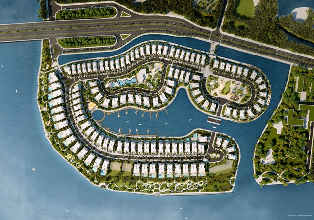 The Rivus sở hữu 2 “kho tài vận” bên ngoài và bên trong dự án.