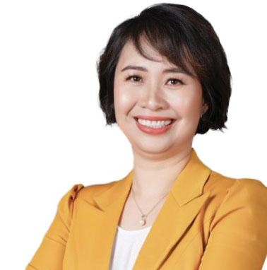 Bà Nguyễn Hằng Nga, Phó tổng giám đốc Tổng công ty Quản lý quỹ Vietcombank (VCBF).