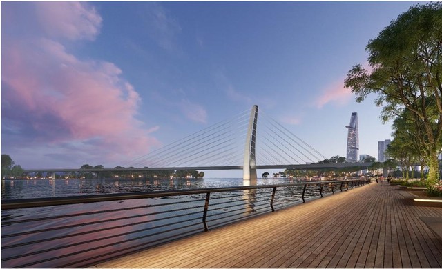 Vị trí chiến lược của Grand Marina, Saigon giúp cư dân dễ dàng kết nối với các địa điểm quan trọng trong thành phố. Ảnh phối cảnh. Vị trí chiến lược của Grand Marina, Saigon giúp cư dân dễ dàng kết nối với các địa điểm quan trọng trong thành phố. Ảnh phối cảnh.