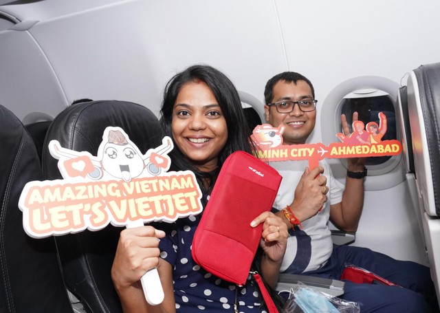 Các đường bay kết nối Ấn Độ với Việt Nam góp phần đưa hành khách quốc tế đến với các trung tâm kinh tế - du lịch của Việt Nam (ảnh: Ánh Dương).