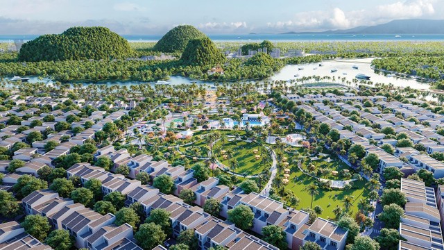 Sun Riverpolis với cảnh quan hoàn mỹ bao quanh. Sun Riverpolis với cảnh quan hoàn mỹ bao quanh.