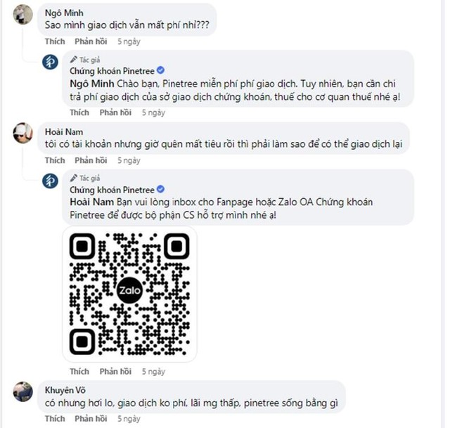 Cũng có những Khách hàng thắc mắc trước quyết định “khác người” này.