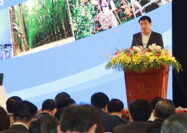 Bộ trưởng Bộ Giao thông - Vận tải Nguyễn Văn Thắng phát biểu tại Hội nghị Ảnh: Lê Toàn. Bộ trưởng Bộ Giao thông - Vận tải Nguyễn Văn Thắng phát biểu tại Hội nghị Ảnh: Lê Toàn.