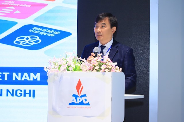 PGS.TS Trần Trọng Nguyên, Giám đốc Học viện Chính sách và Phát triển phát biểu tại hội thảo. PGS.TS Trần Trọng Nguyên, Giám đốc Học viện Chính sách và Phát triển phát biểu tại hội thảo.