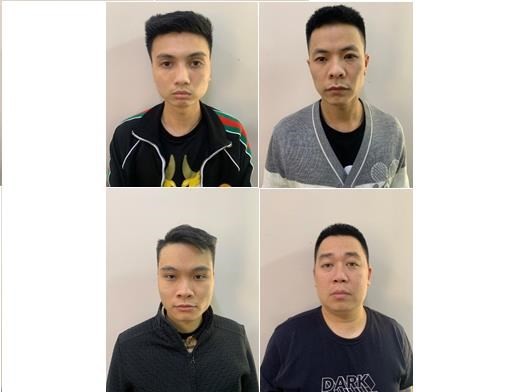 Các đối tượng trong vụ án. (Nguồn: Báo Hà Nội mới). Các đối tượng trong vụ án. (Nguồn: Báo Hà Nội mới).