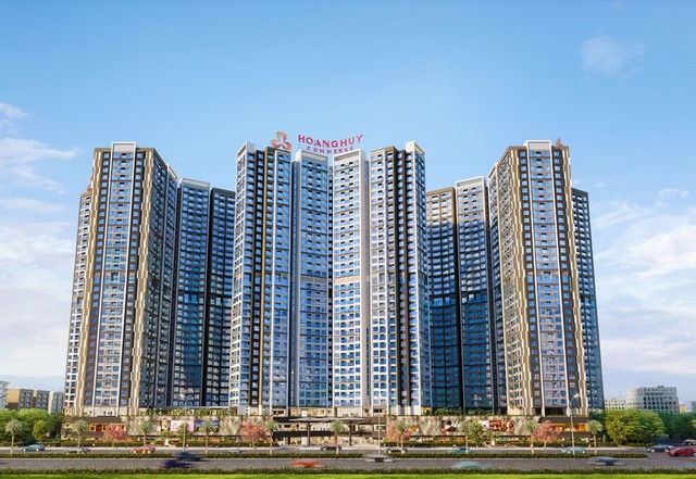 Phối cảnh dự án Hoang Huy Grand Tower - Sở Dầu.