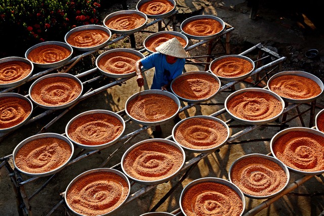 Muối tôm là một di sản văn hoá phi vật thể sẽ được đặc trưng của Tây Ninh. Ảnh: Lê Văn Đính. Muối tôm là một di sản văn hoá phi vật thể sẽ được đặc trưng của Tây Ninh. Ảnh: Lê Văn Đính.