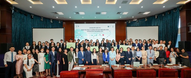 Vòng chung kết cuộc thi Viet Nam ESG Challenge 2024 diễn ra tại TP.HCM vào ngày 03/11. Vòng chung kết cuộc thi Viet Nam ESG Challenge 2024 diễn ra tại TP.HCM vào ngày 03/11.