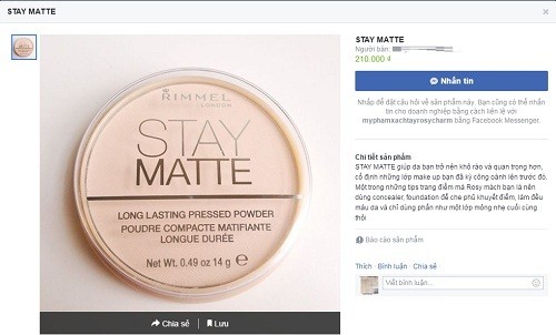 Hình ảnh, thông tin mô tả, giá cả và việc nhắn tin trao đổi với chủ hàng có thể thực hiện luôn trên Page Facebook hoặc chuyển hướng sang website. facebook-mien-dat-hua-cho-thuong-mai-dien-tu-1