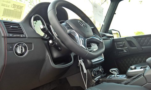Nội thất của Mercedes G63 AMG -1