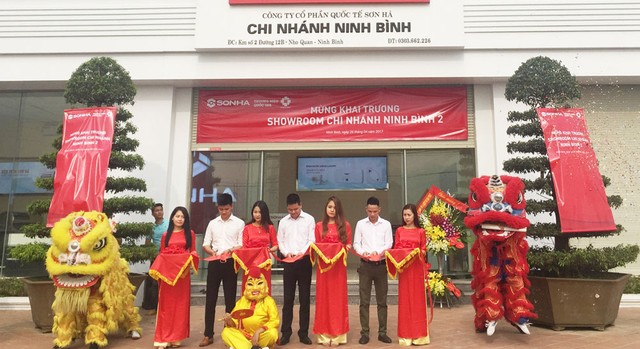 Sơn Hà khai trương “thần tốc” hàng loạt showroom quy mô lớn ảnh 1 Sơn Hà khai trương “thần tốc” hàng loạt showroom quy mô lớn ảnh 1