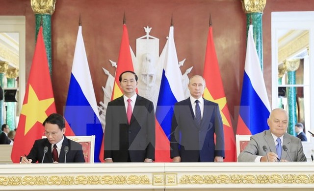 Chủ tịch nước Trần Đại Quang hội đàm với Tổng thống Nga Putin ảnh 2 Chủ tịch nước Trần Đại Quang hội đàm với Tổng thống Nga Putin ảnh 2