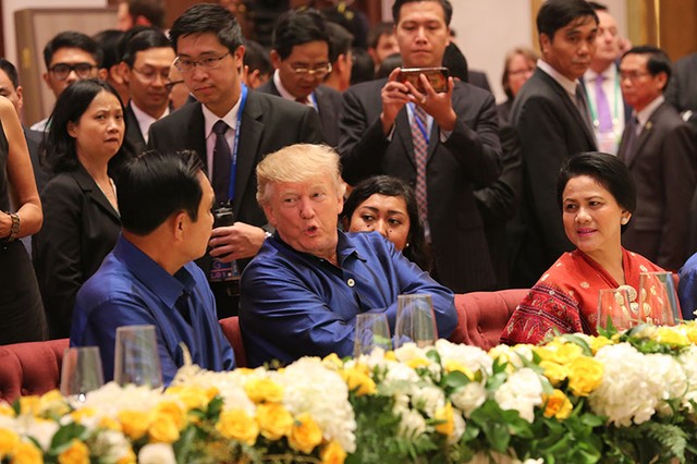 Khoảnh khắc ấn tượng tại quốc yến dành cho lãnh đạo APEC ảnh 9