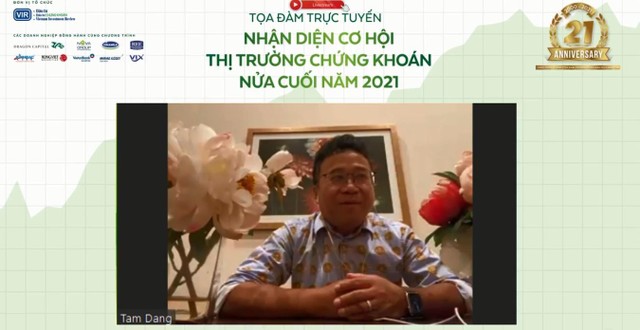 Ông Đặng Thành Tâm, Chủ tịch KBC trao đổi tại buổi tọa đàm trực tuyến. Ông Đặng Thành Tâm, Chủ tịch KBC trao đổi tại buổi tọa đàm trực tuyến.