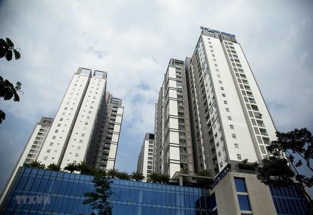 Một khu chung cư ở trung tâm Thành phố Hồ Chí Minh. Một khu chung cư ở trung tâm Thành phố Hồ Chí Minh.