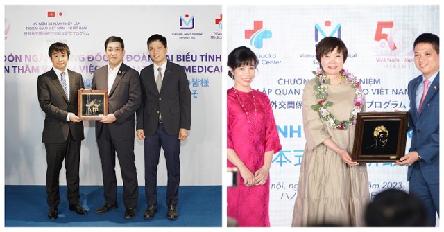 Vinh dự đón tiếp Đệ nhất Phu nhân cố Thủ tướng Shinzo Abe - Bà Akie Abe và ngài Shiota Koichi - Thống đốc vùng Kagoshima Vinh dự đón tiếp Đệ nhất Phu nhân cố Thủ tướng Shinzo Abe - Bà Akie Abe và ngài Shiota Koichi - Thống đốc vùng Kagoshima