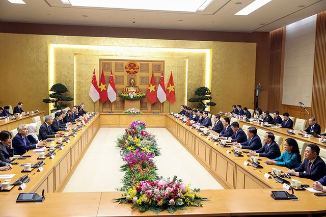 Quang cảnh hội đàm. Quang cảnh hội đàm.