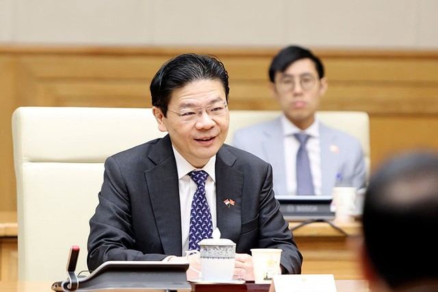 Thủ tướng Singapore Lawrence Wong. Thủ tướng Singapore Lawrence Wong.