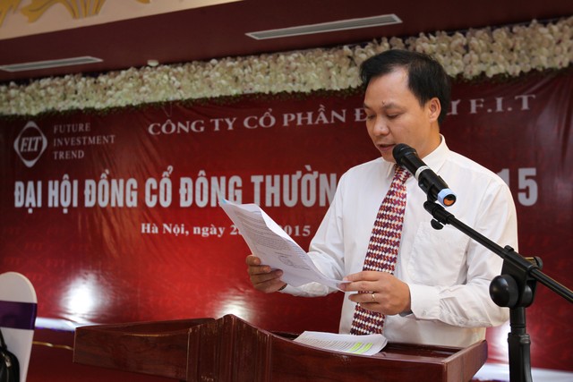 ĐHCĐ F.I.T thông qua phương án tăng vốn lên 3.000 tỷ đồng ảnh 3 ĐHCĐ F.I.T thông qua phương án tăng vốn lên 3.000 tỷ đồng ảnh 3