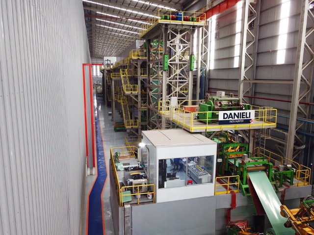 Dây chuyền mạ màu CM4 – công suất 120.000 tấn/năm