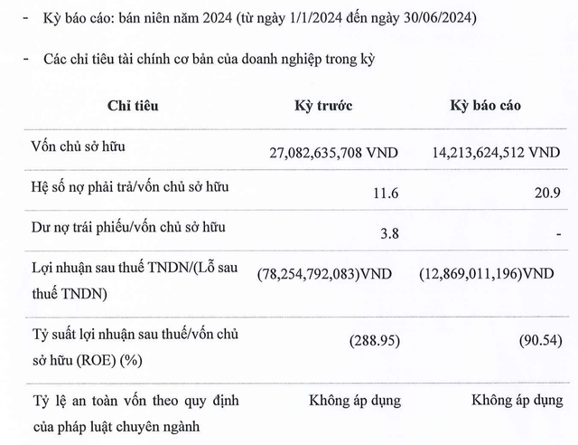 Vua Nệm tiếp tục lỗ trong nửa đầu năm 2024