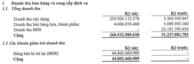 BCE bất ngờ ghi nhận hàng hoá bất động sản bị trả lại hơn 44,8 tỷ đồng trong quý IV/2024