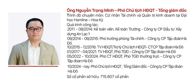 Ông Minh mới được bổ nhiệm vị trí CEO từ tháng 10/2024.