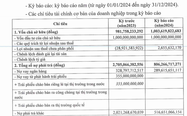 Đầu tư DHA đã trả hết 355 tỷ đồng nợ trái phiếu trong năm 2024