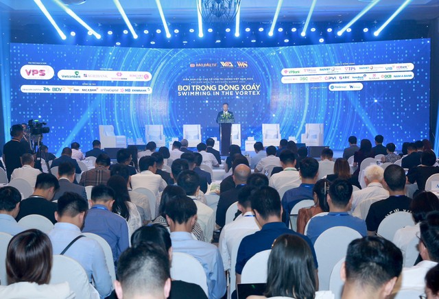Toàn cảnh Diễn đàn Cấp cao Cố vấn tài chính Việt Nam 2023 (Vietnam Wealth Advisor Summit 2023). Ảnh: Dũng Minh